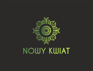 Projekt graficzny logo dla firmy online nowy kwiat